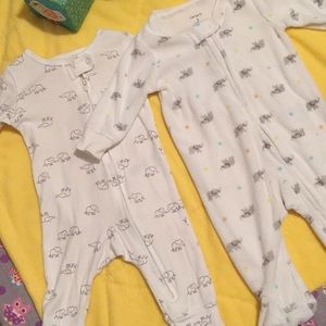 Carter’s footed and non footed sleepers